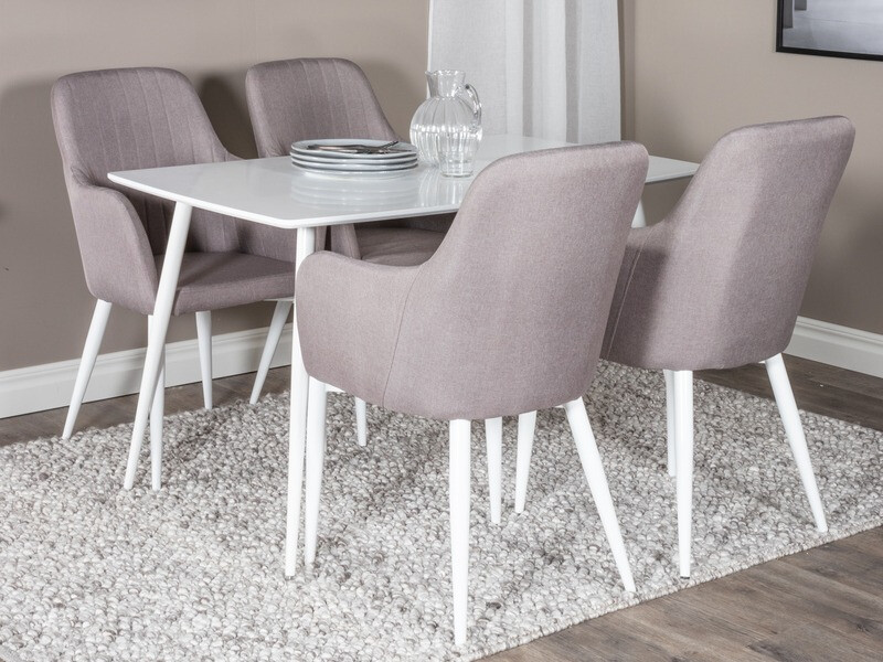 Silla Dallas 156 (Gris + Blanco)