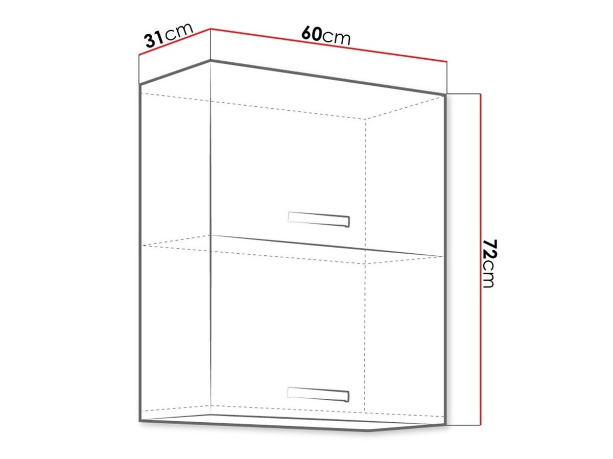 Armario de pared modular Multi White 114