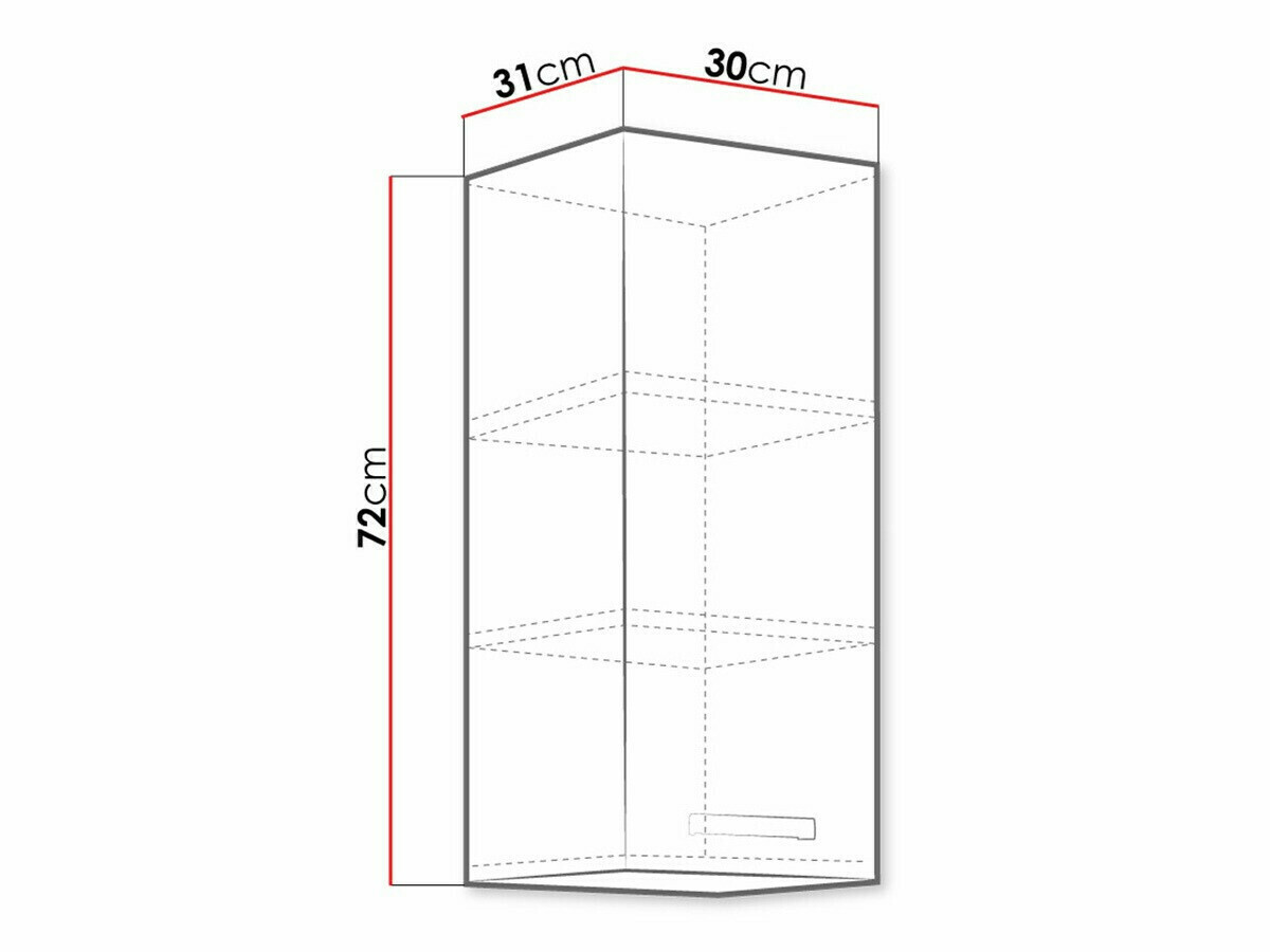 Armario de pared modular Multi Cream 104