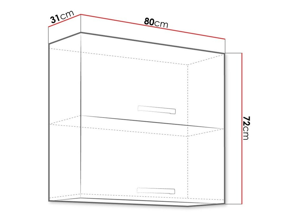 Armario de pared modular Multi White 111