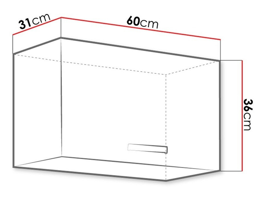 Armario de pared modular Multi White 113