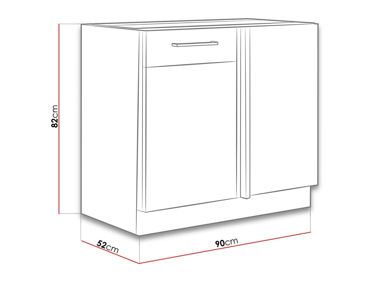 Armario modular con puertas. Wood Grey 103