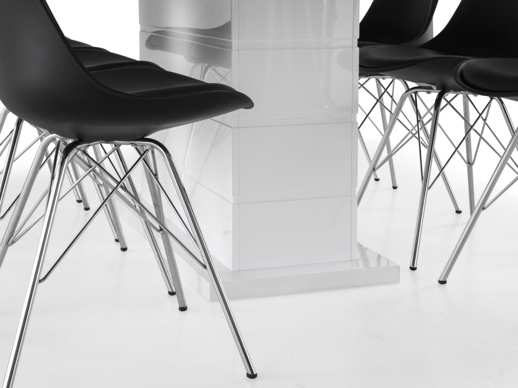 Conjunto de comedor Scandinavian Choice 588 (Negro)