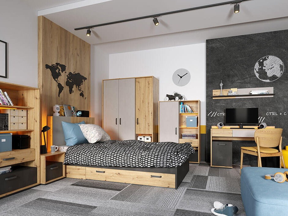 Estantería de pared Orlveno 115