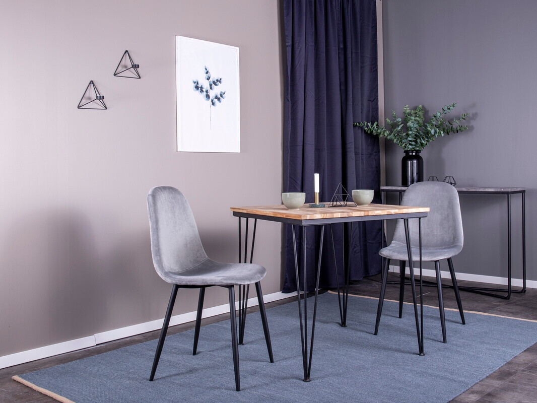 Silla Dallas 2699 (Gris claro + Negro)