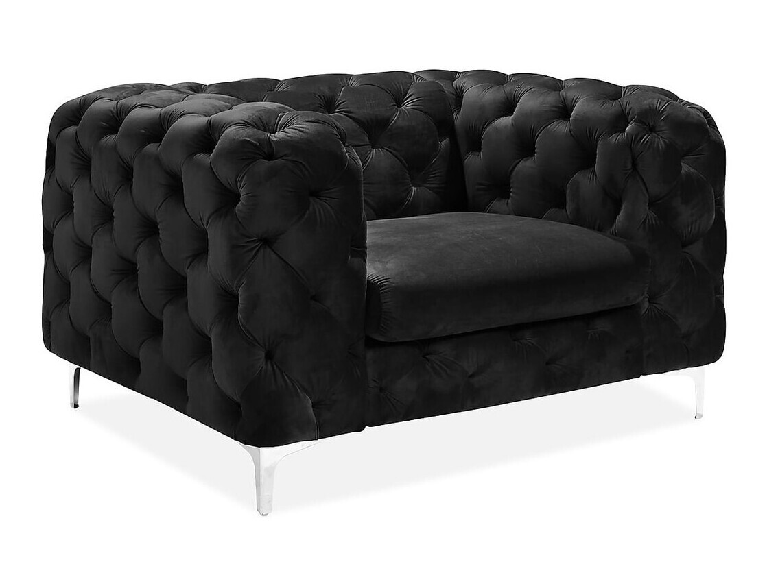 Chesterfield sillón Irving A105 (Negro)