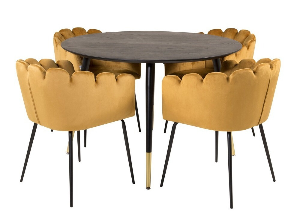 Conjunto de mesas y sillas para comedor Dallas 1176