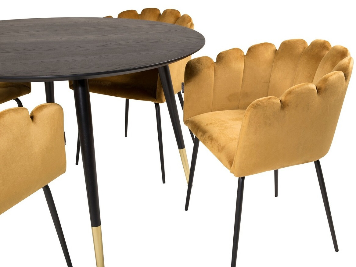 Conjunto de mesas y sillas para comedor Dallas 1176