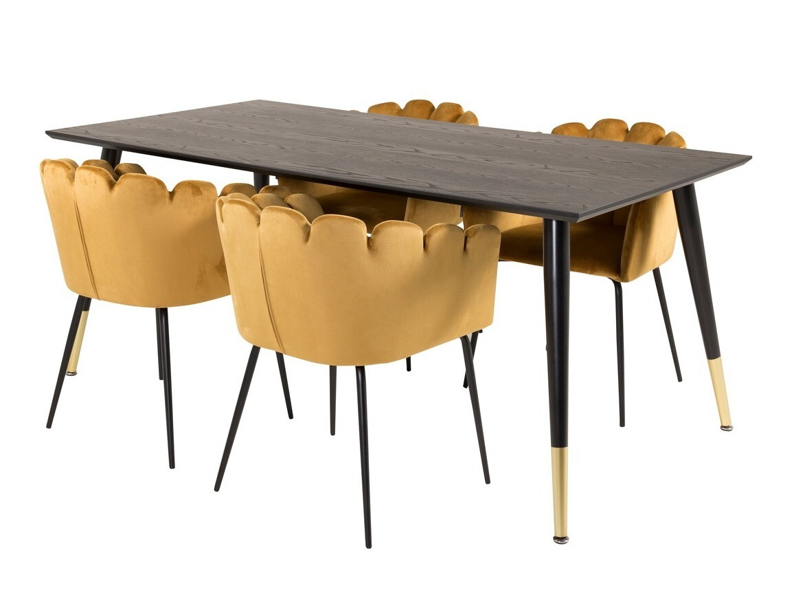 Conjunto de mesas y sillas para comedor Dallas 1251