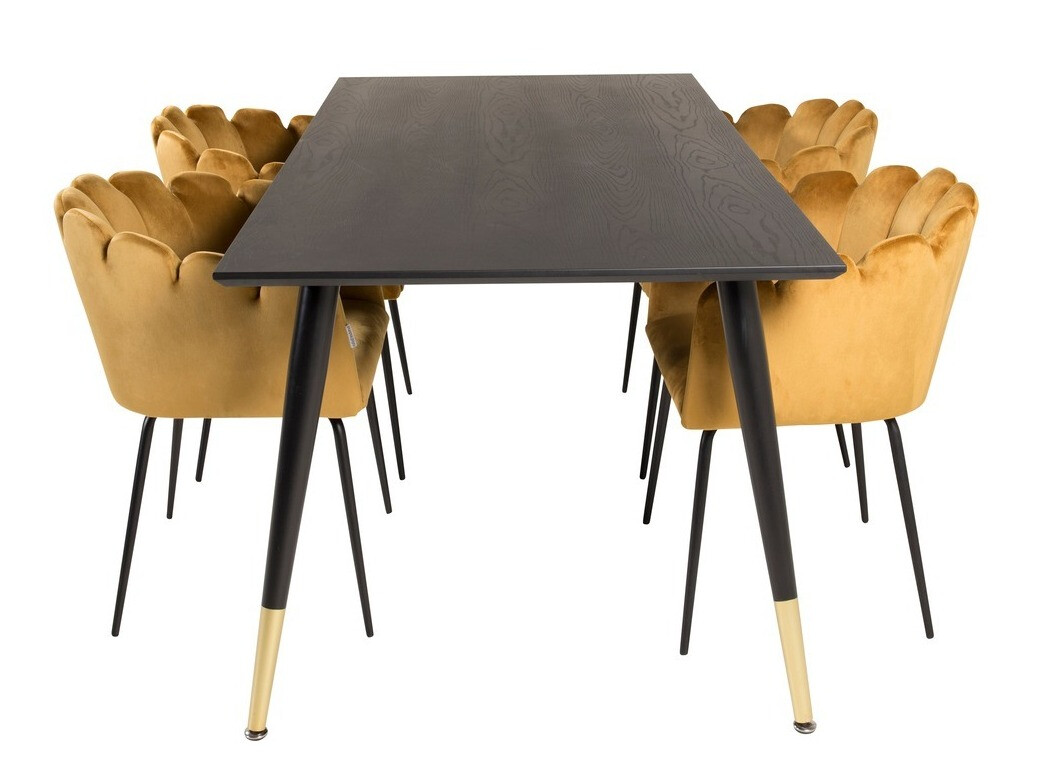 Conjunto de mesas y sillas para comedor Dallas 1251