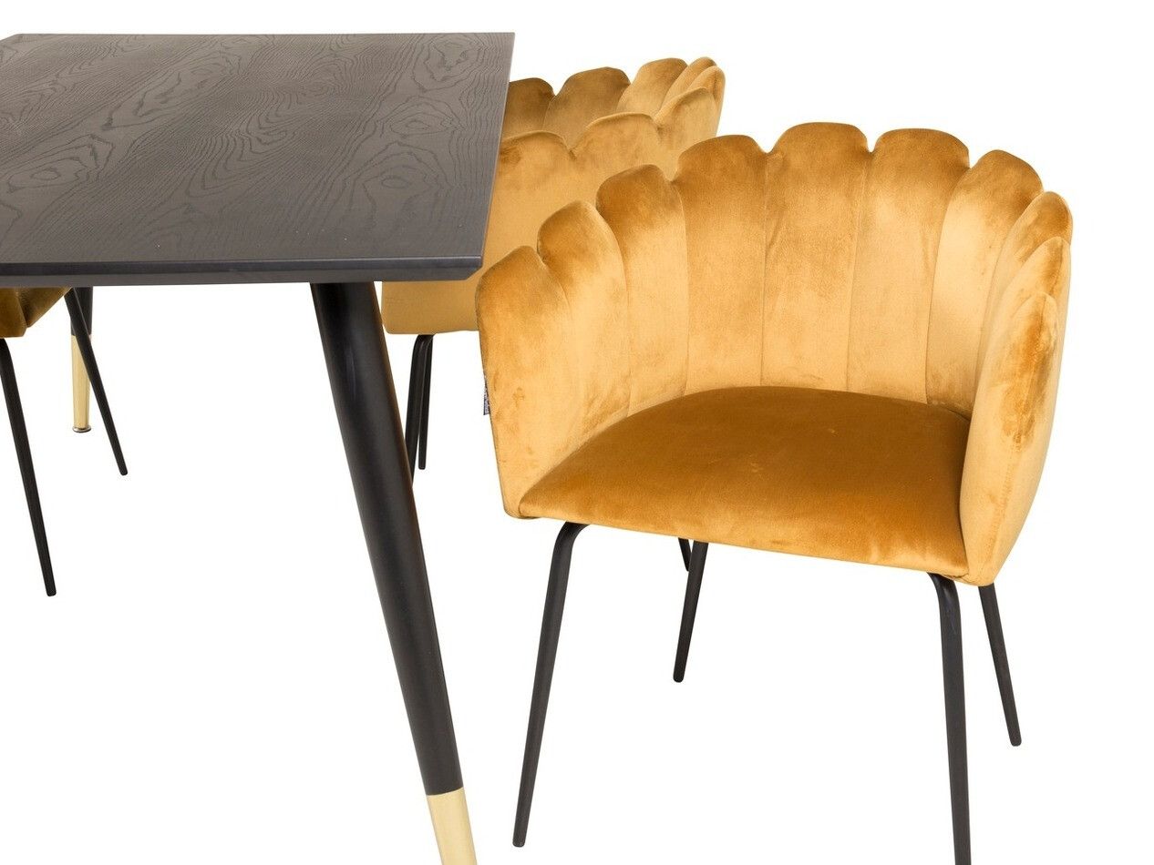 Conjunto de mesas y sillas para comedor Dallas 1251