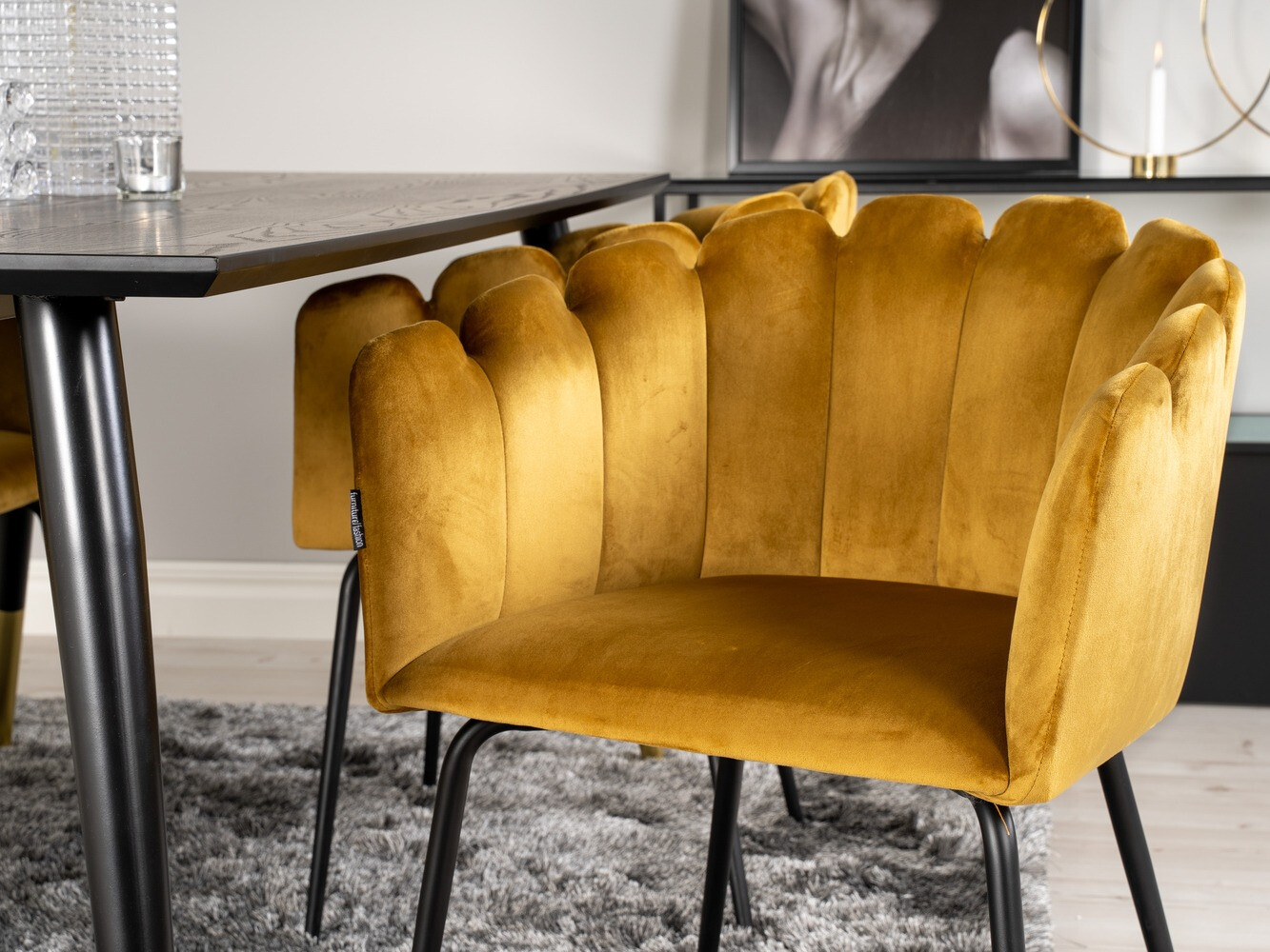 Conjunto de mesas y sillas para comedor Dallas 1251