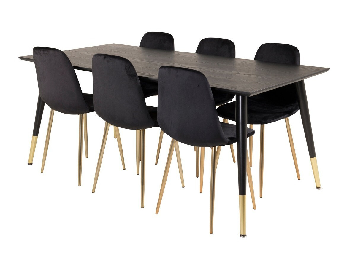 Conjunto de mesas y sillas para comedor Dallas 1253