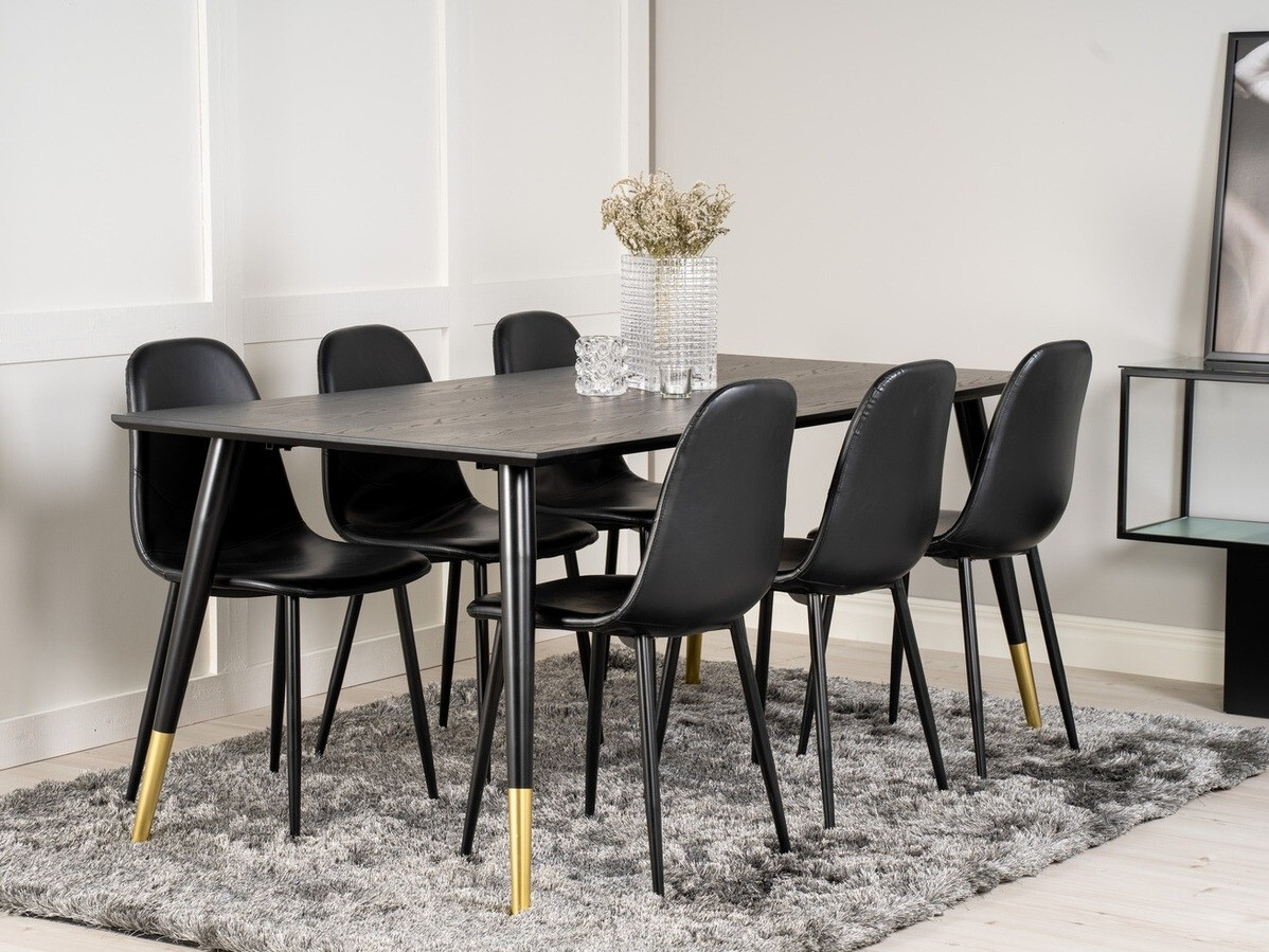 Conjunto de mesas y sillas para comedor Dallas 1254