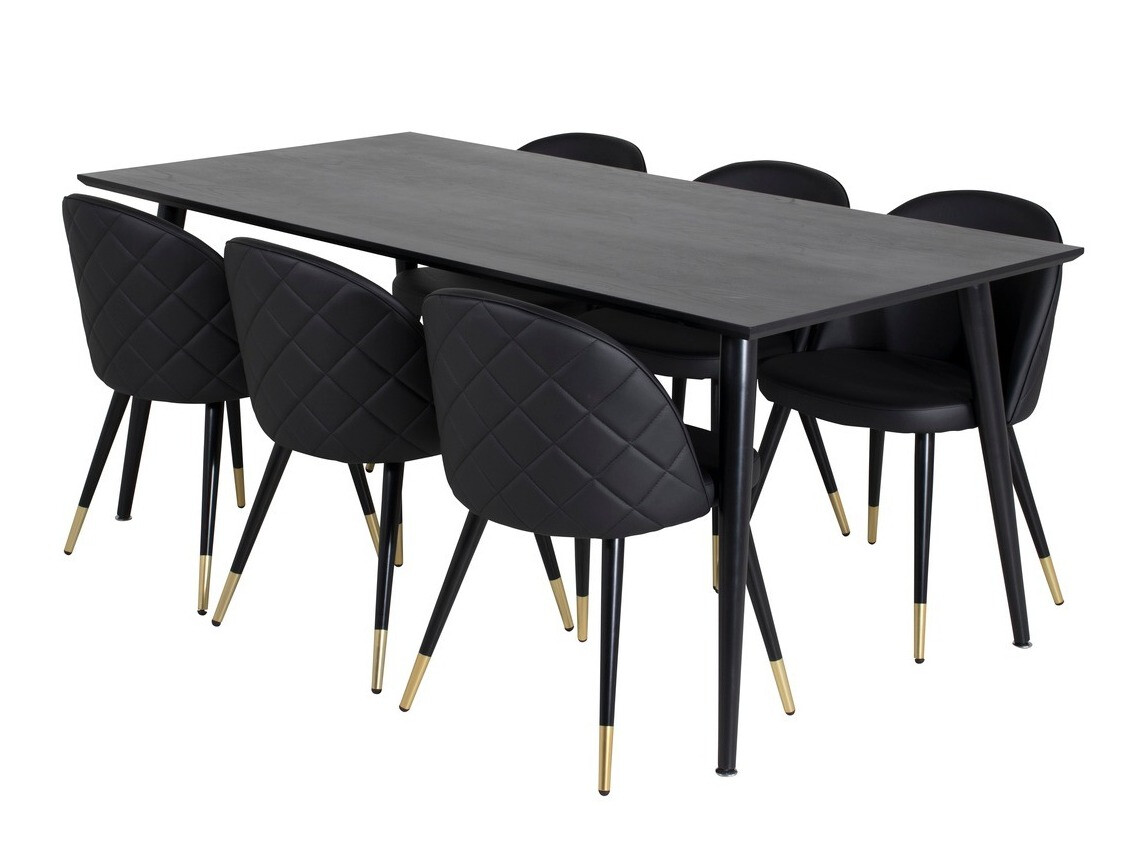 Conjunto de mesas y sillas para comedor Dallas 1333