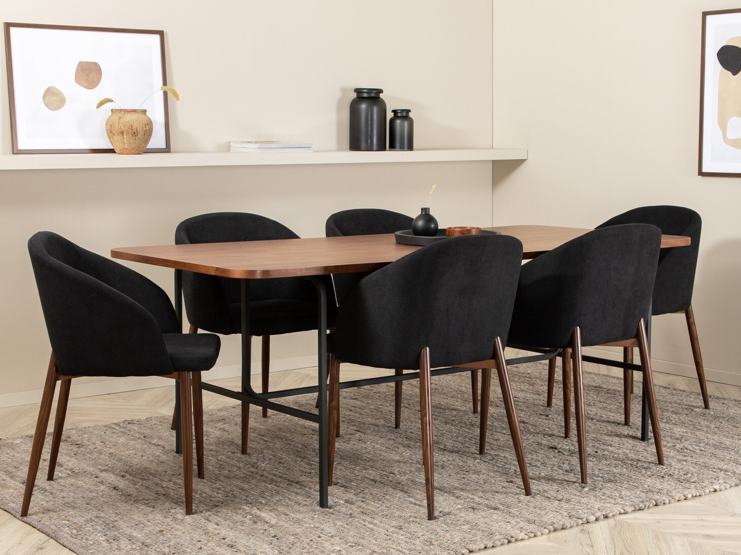 Conjunto de mesas y sillas para comedor Dallas 2670