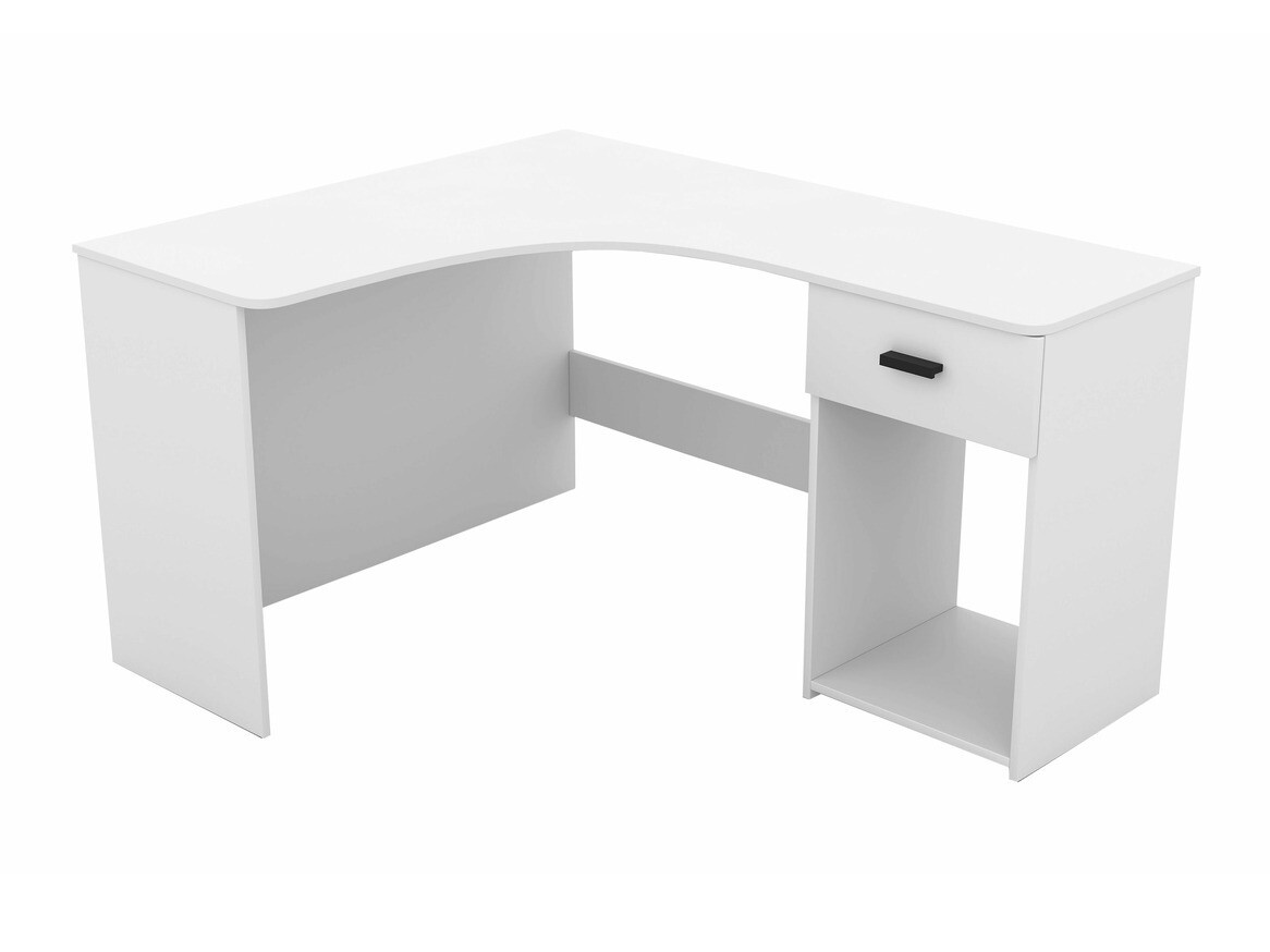 Mesa de ordenador esquinera Austin 303 (Blanco)