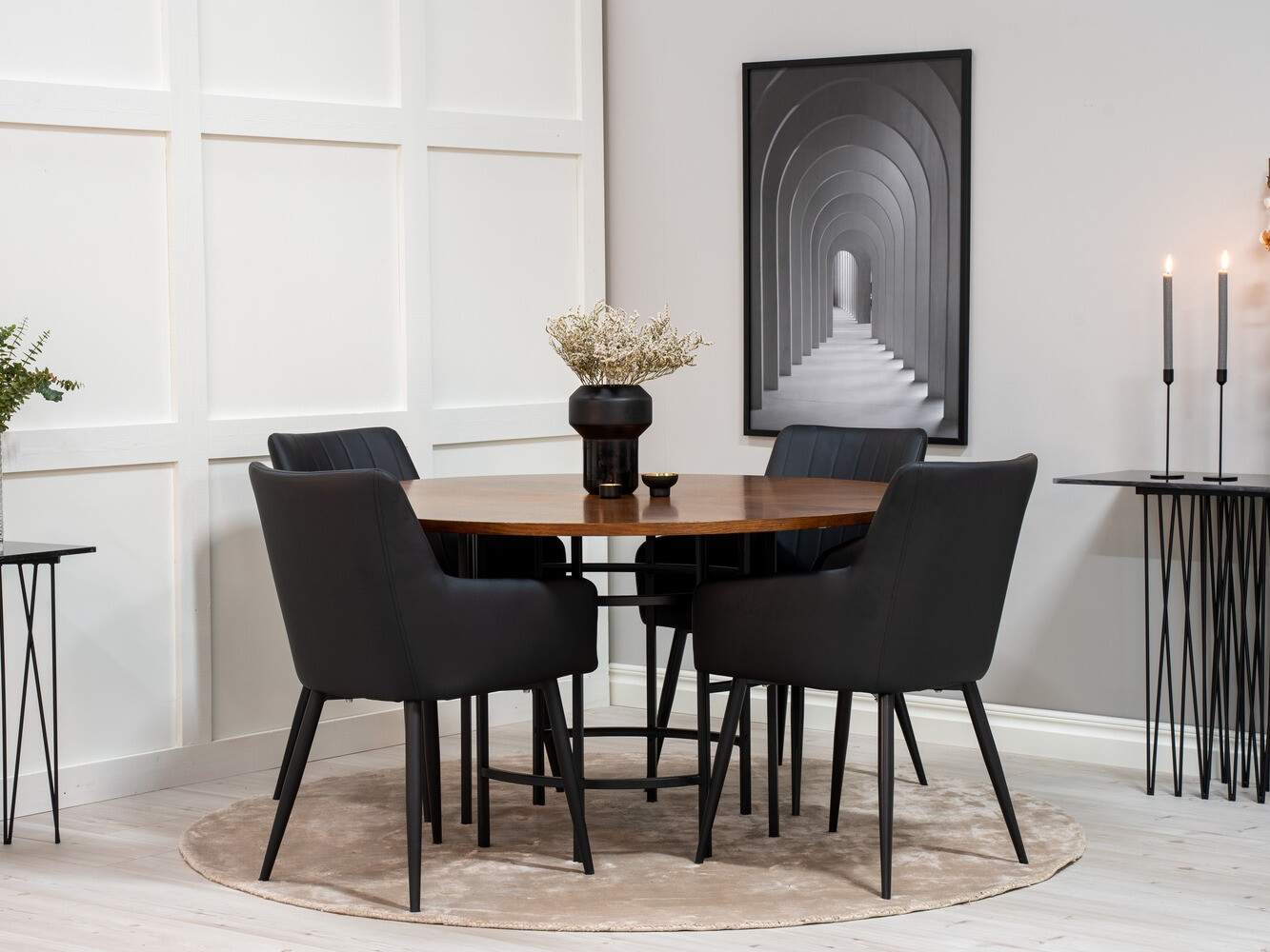 Conjunto de mesas y sillas para comedor Dallas 302