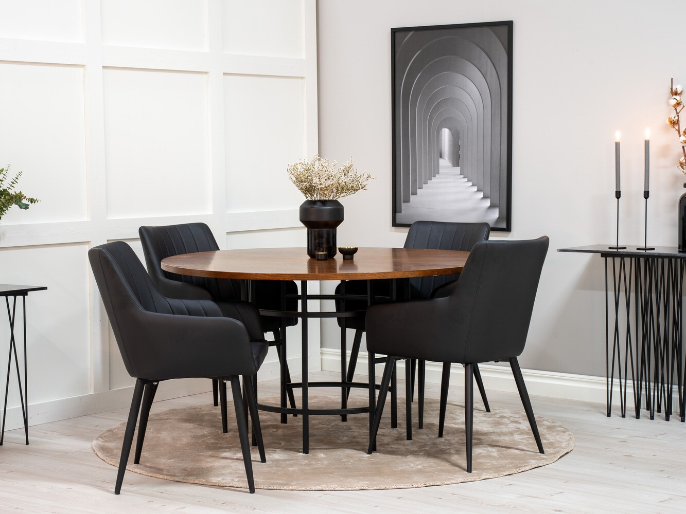 Conjunto de mesas y sillas para comedor Dallas 302