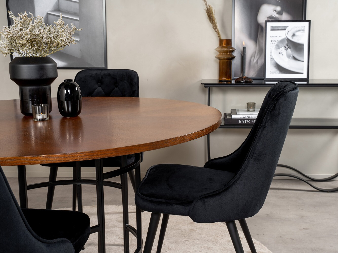 Conjunto de mesas y sillas para comedor Dallas 304