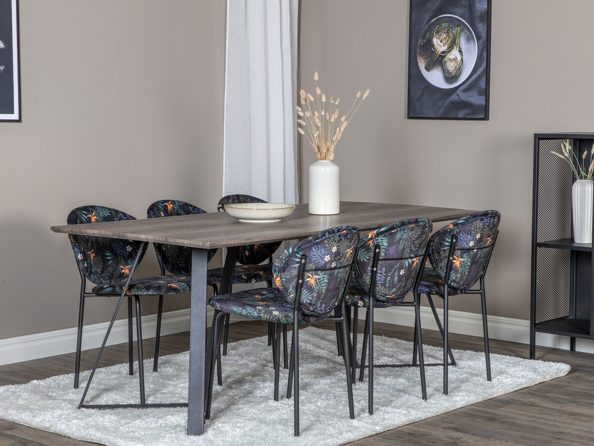 Conjunto de mesas y sillas para comedor Dallas 1354