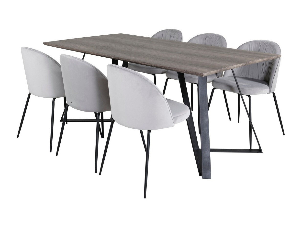 Conjunto de mesas y sillas para comedor Dallas 1358