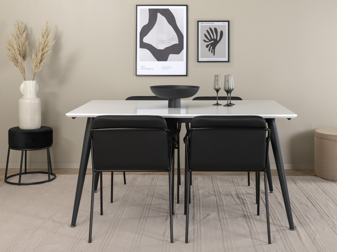 Conjunto de mesas y sillas para comedor Dallas 2740