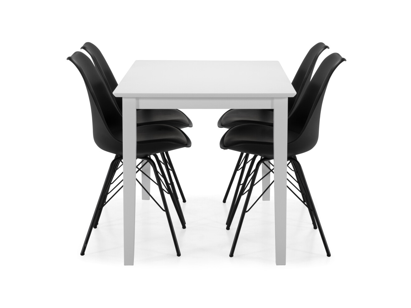 Conjunto de comedor Provo 159 (Negro)