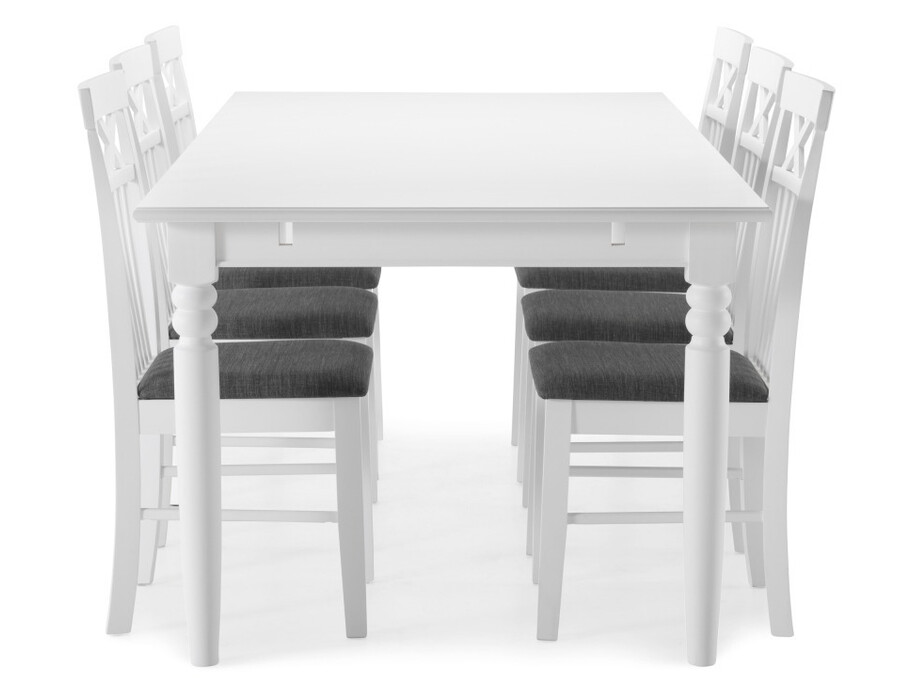 Conjunto de comedor Scandinavian Choice 717 (Blanco)