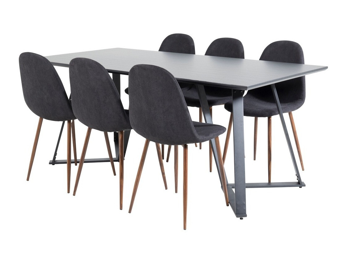 Conjunto de mesas y sillas para comedor Dallas 1965