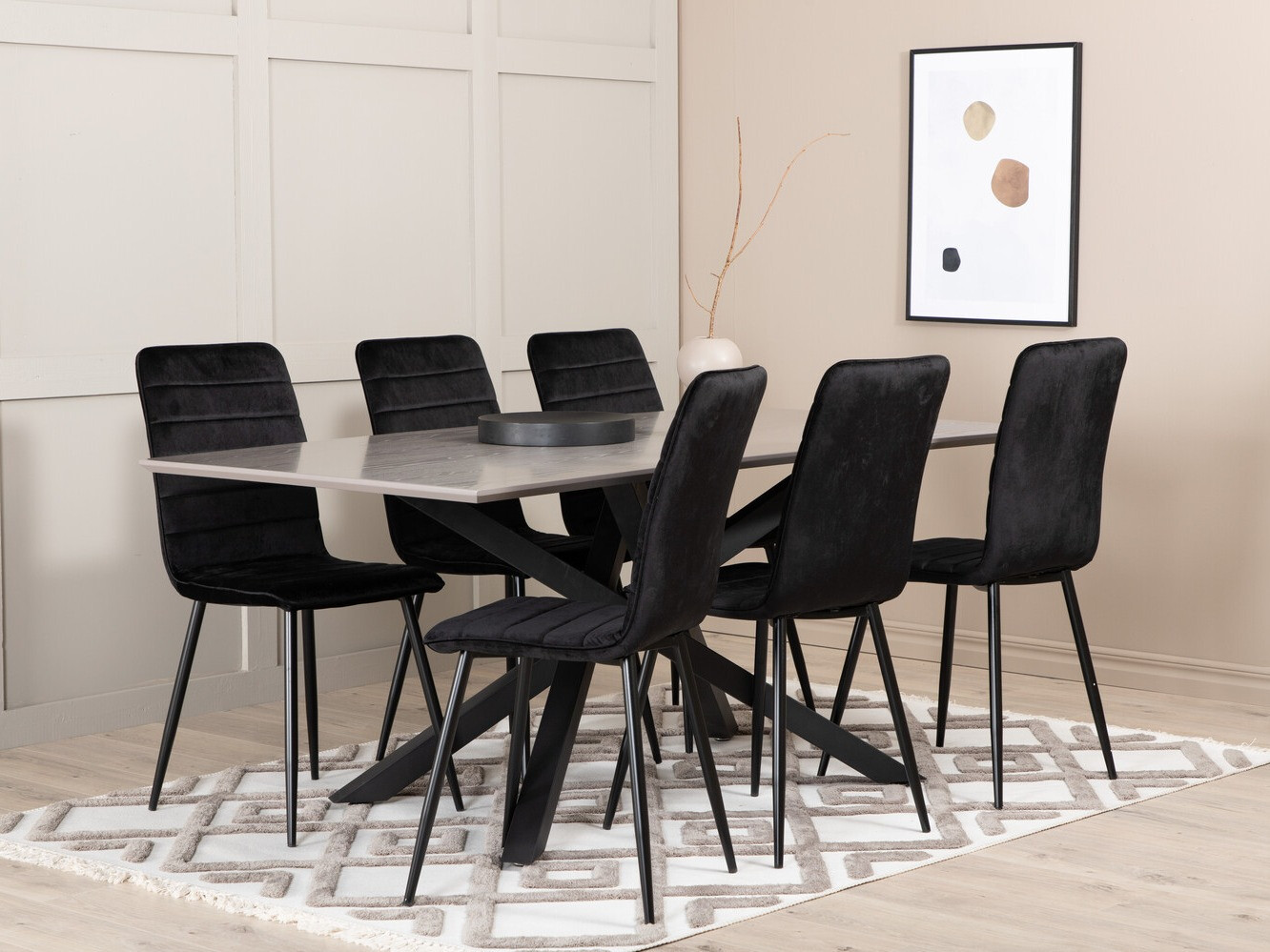 Conjunto de mesas y sillas para comedor Dallas 2705