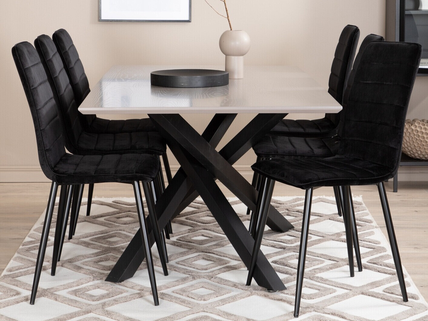 Conjunto de mesas y sillas para comedor Dallas 2705