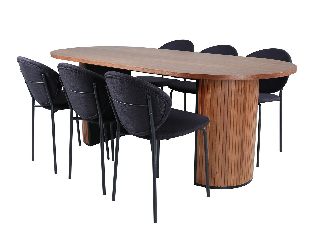Conjunto de mesas y sillas para comedor Dallas 3052