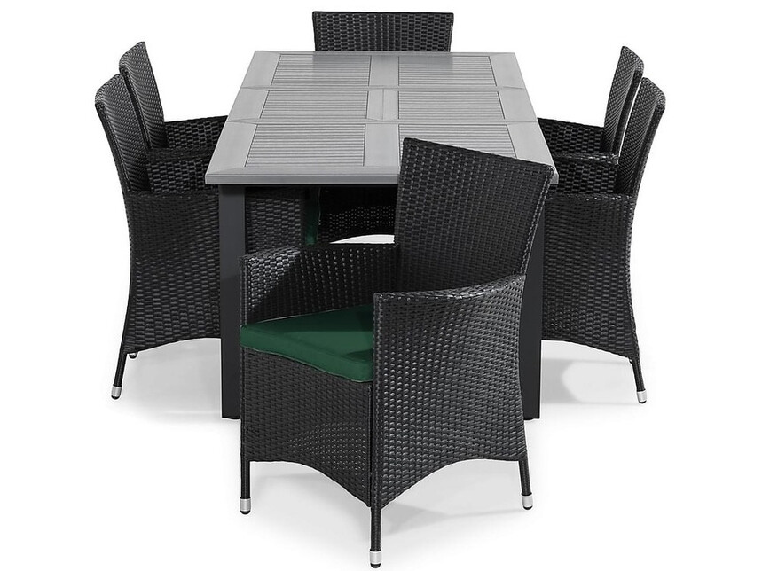 Conjunto de mesa y sillas Comfort Garden 1447 (Verde)