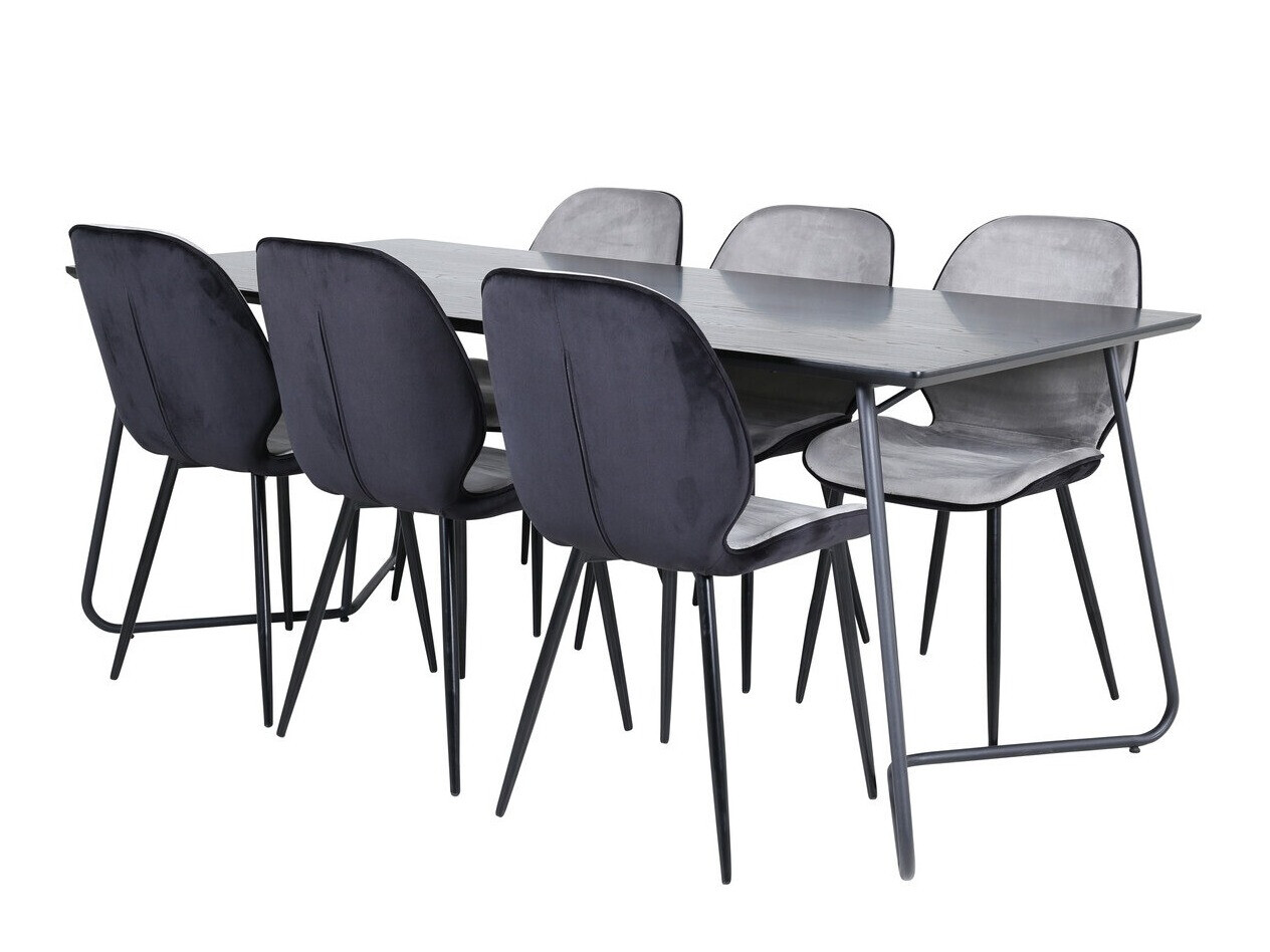 Conjunto de mesas y sillas para comedor Dallas 2729