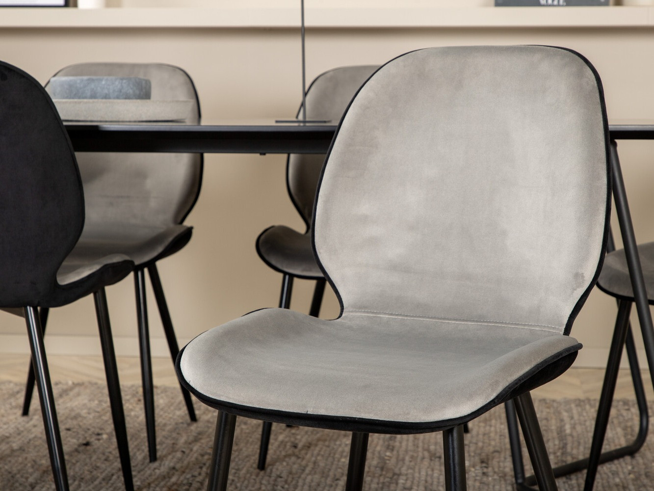 Conjunto de mesas y sillas para comedor Dallas 2729