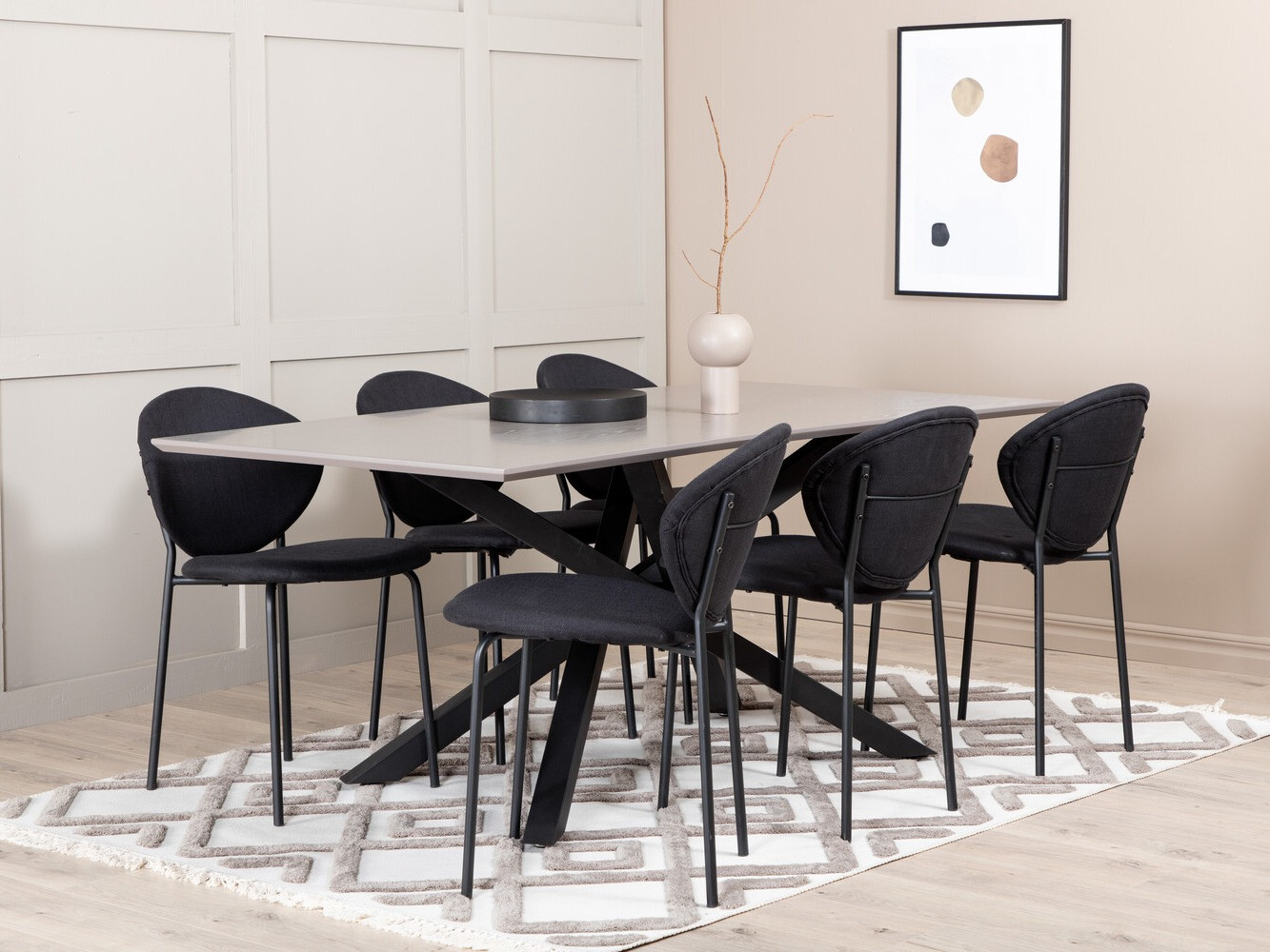 Conjunto de mesas y sillas para comedor Dallas 3038