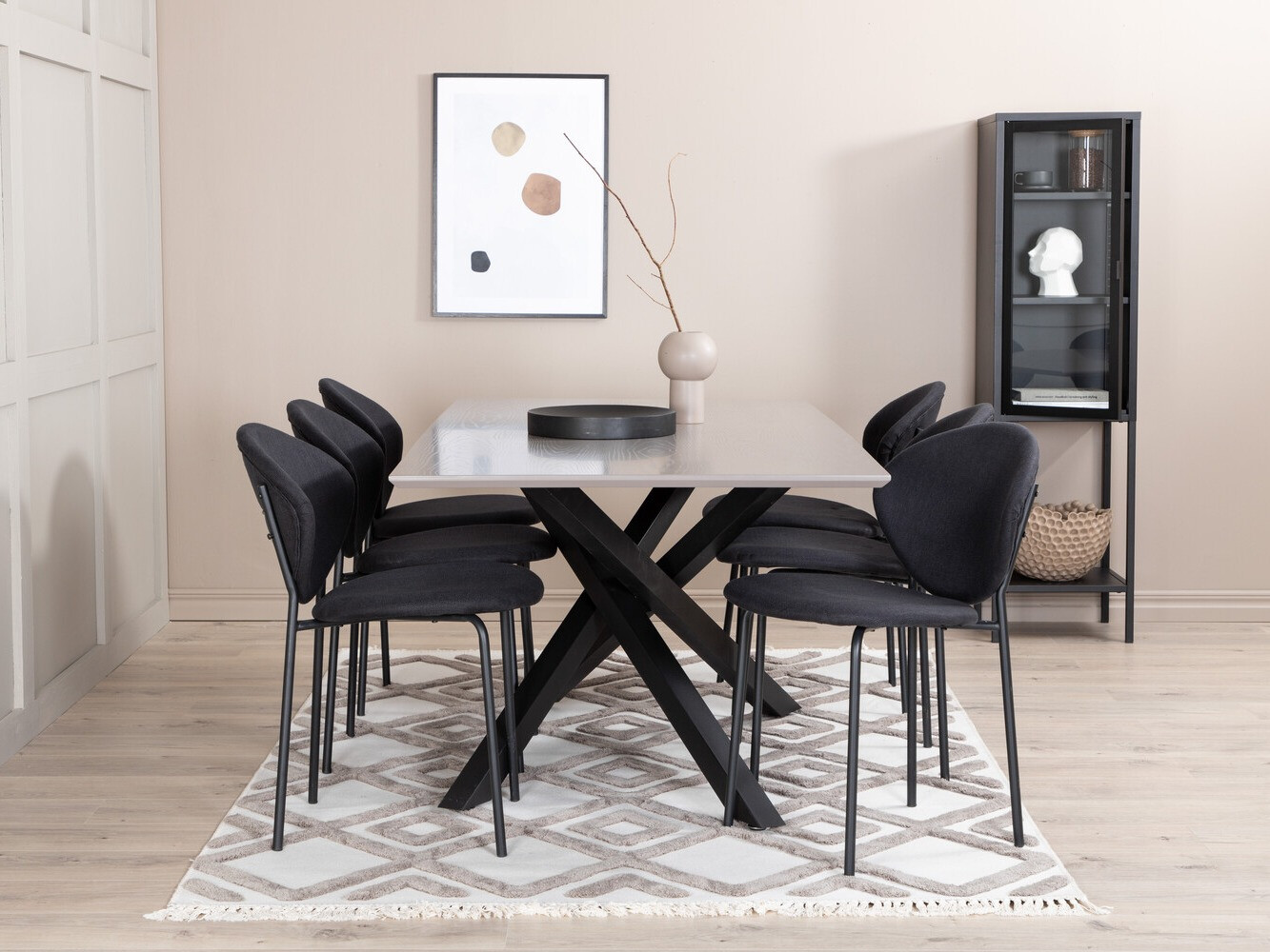 Conjunto de mesas y sillas para comedor Dallas 3038