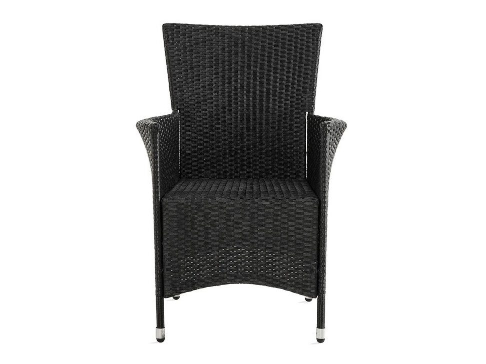 Conjunto de mesa y sillas Comfort Garden 1542 (Negro)