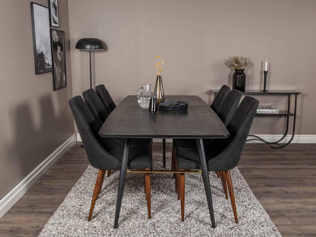 Conjunto de mesas y sillas para comedor Dallas 1441