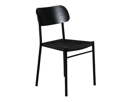 Conjunto de mesas y sillas para comedor Dallas 1785 (Negro)