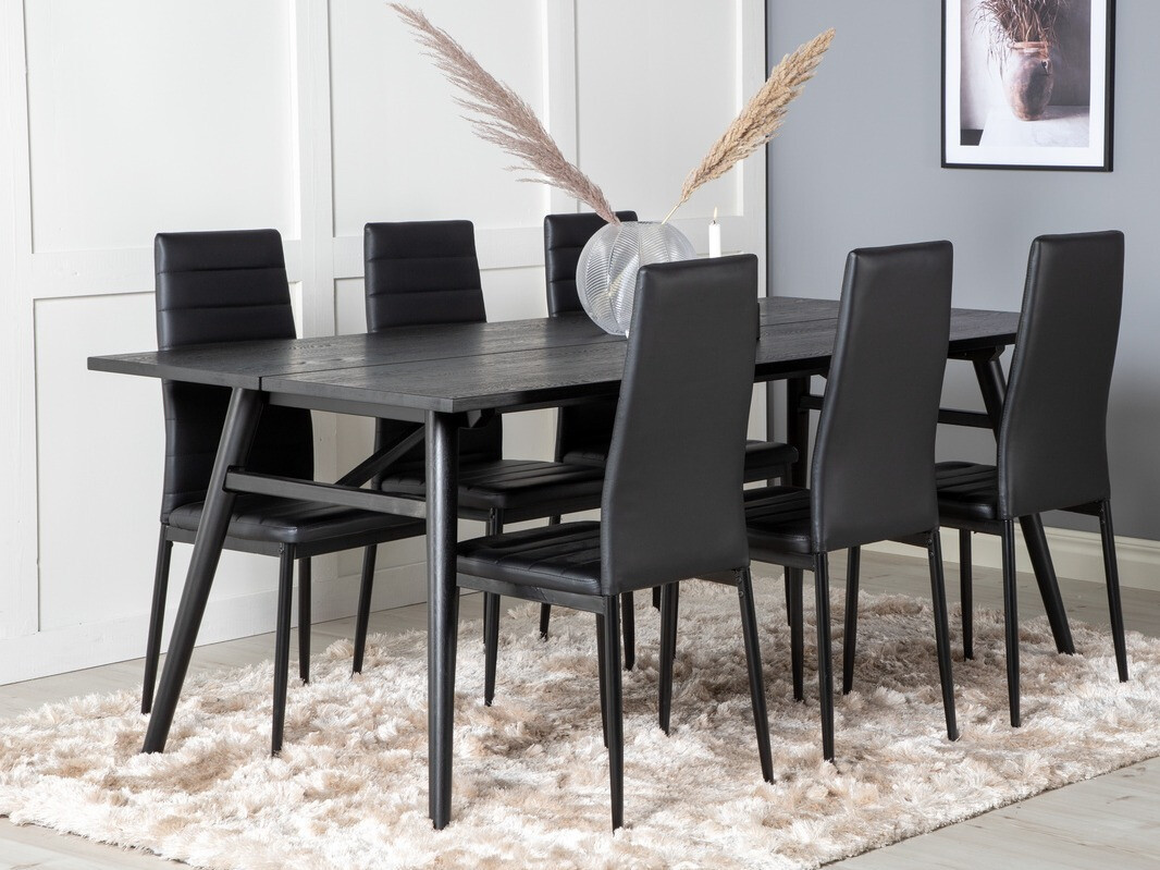 Conjunto de mesas y sillas para comedor Dallas 1820