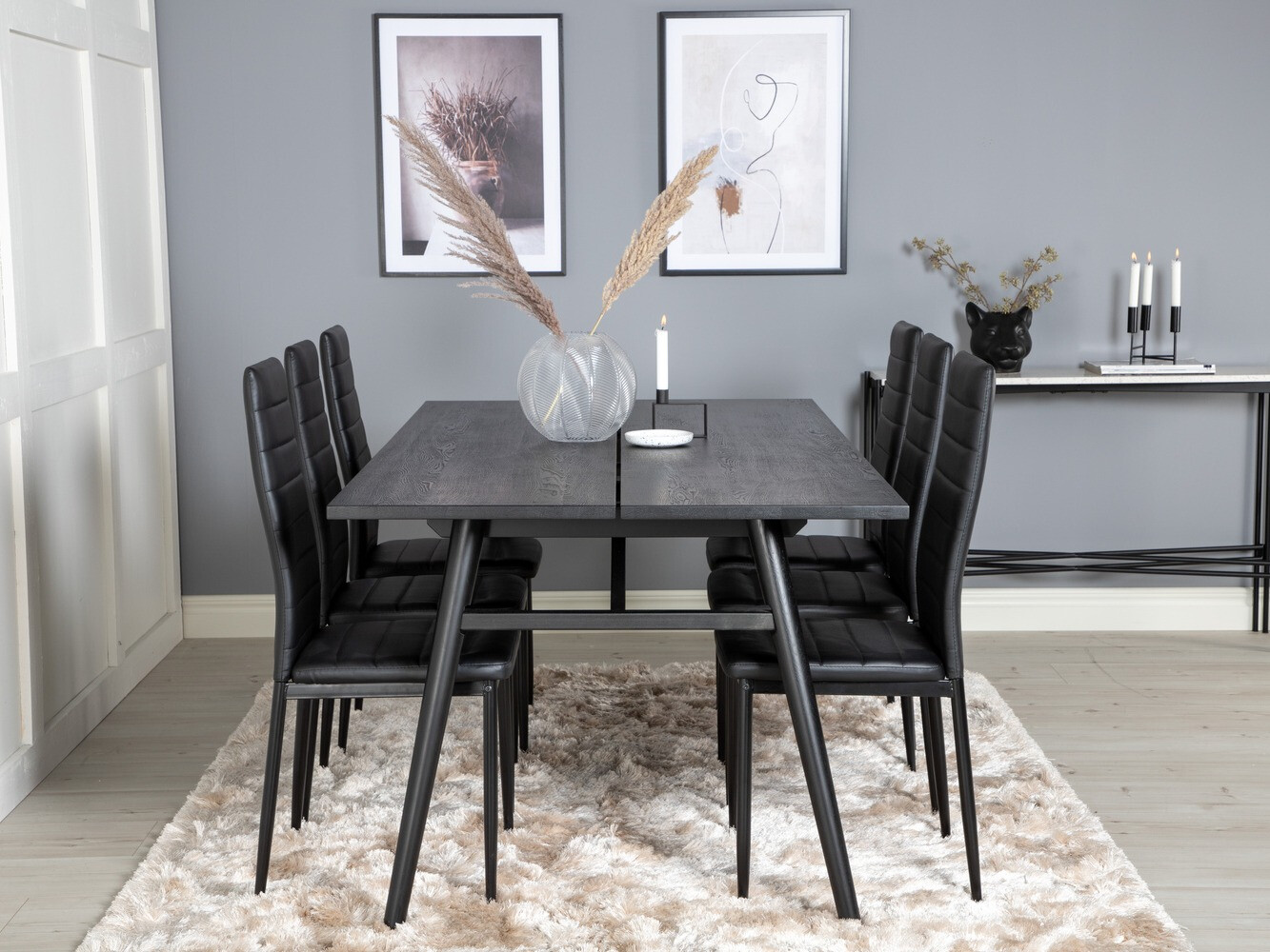 Conjunto de mesas y sillas para comedor Dallas 1820