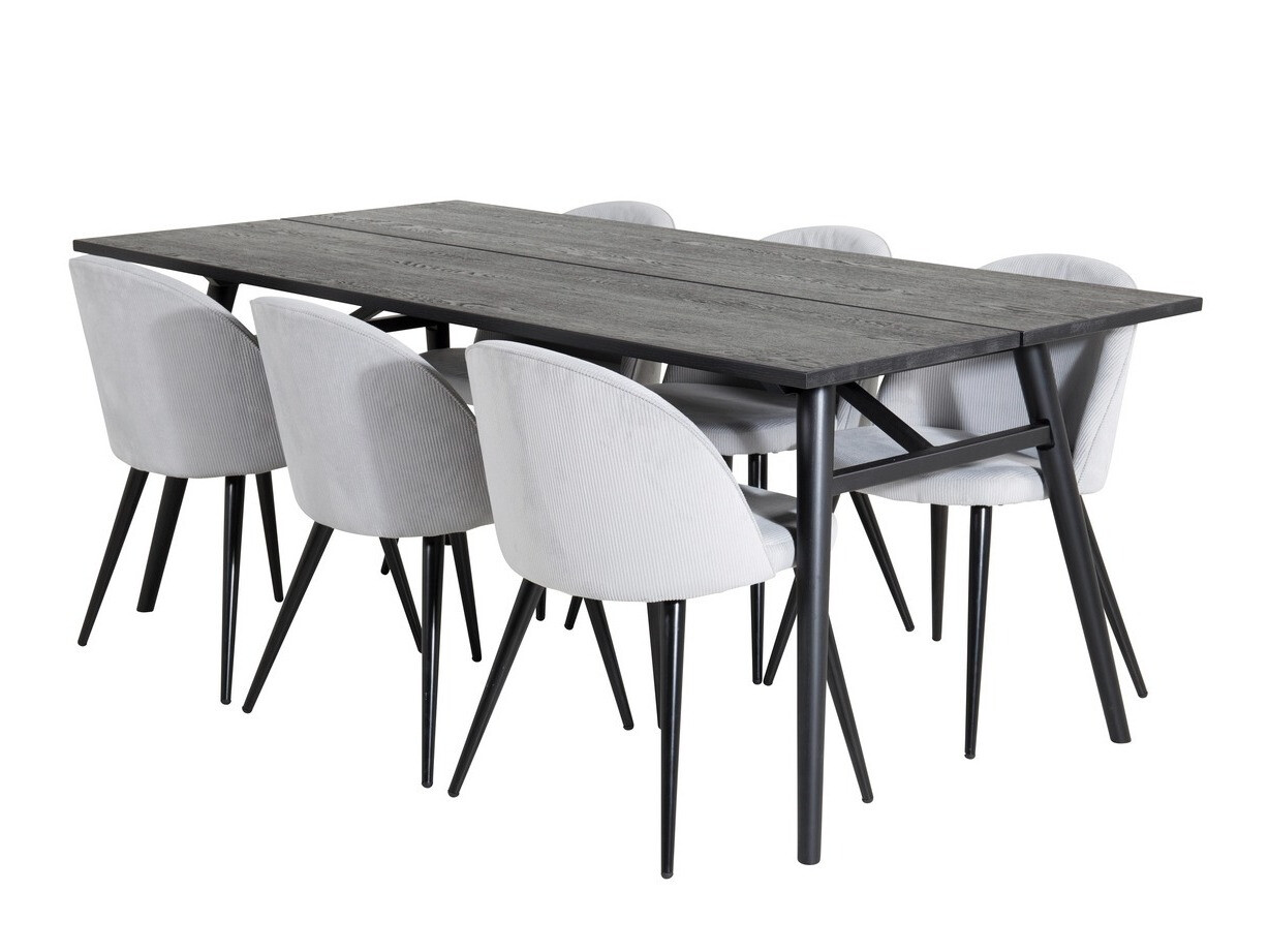 Conjunto de mesas y sillas para comedor Dallas 1822