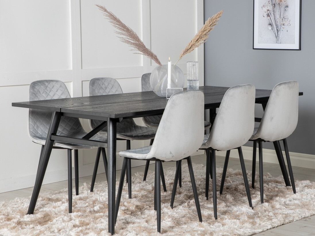 Conjunto de mesas y sillas para comedor Dallas 1823