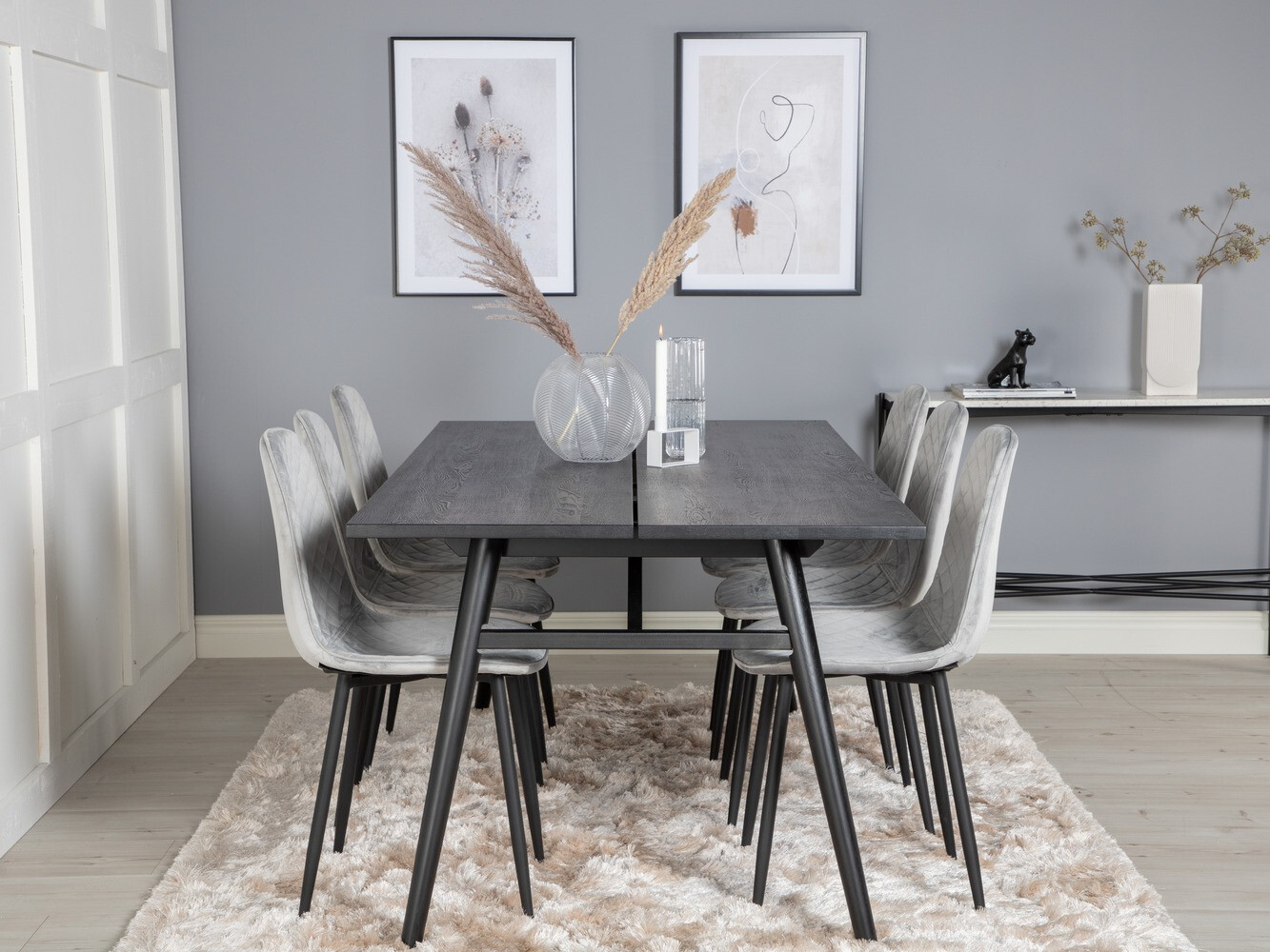 Conjunto de mesas y sillas para comedor Dallas 1823