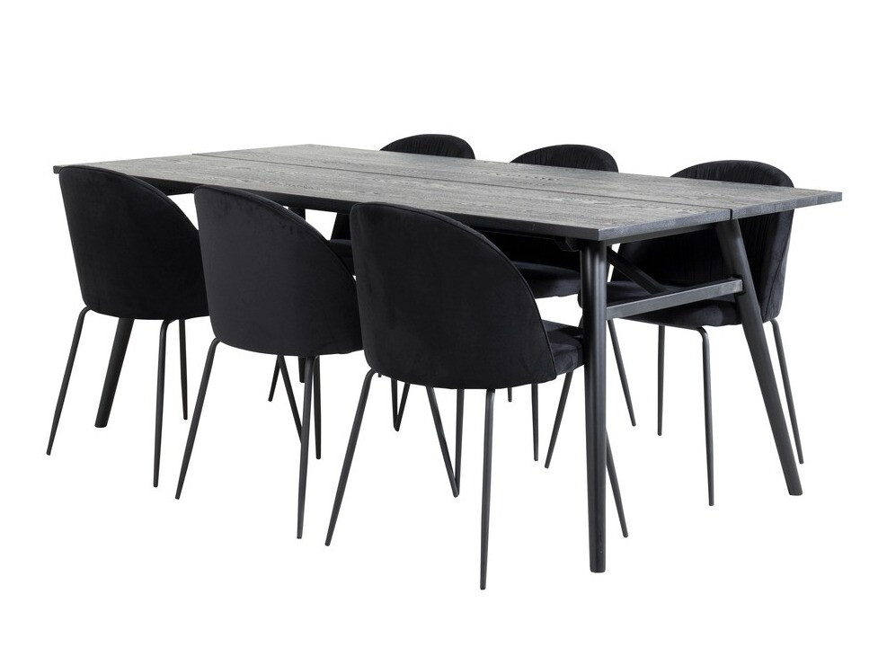 Conjunto de mesas y sillas para comedor Dallas 1824
