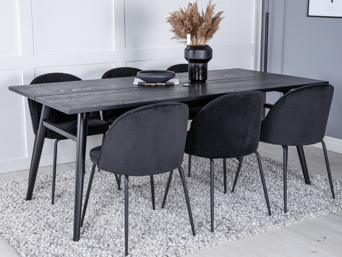 Conjunto de mesas y sillas para comedor Dallas 1824