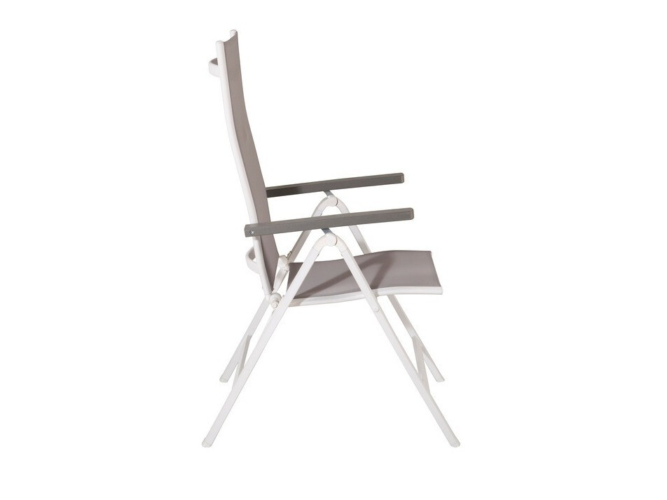 Silla para exterior Dallas 738 (Gris + Blanco)