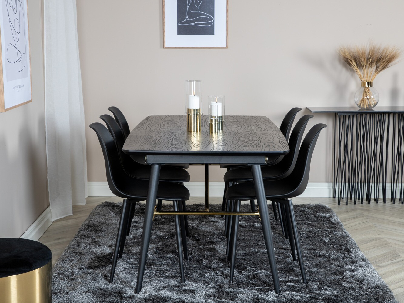 Conjunto de mesas y sillas para comedor Dallas 1442